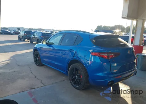 2020 Alfa Romeo Stelvio Ti Sport Awd из США, поврежденный, VIN ZASPAKBNXL7C76446